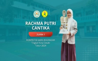 Adinda Rachma Putri Cantika Juara 1 Lomba KSM IPS 2024 se Kota Cimahi